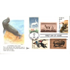 #2329 CA Sea Lion Combo Gillcraft FDC