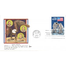 #2419 First Moon Landing Gillcraft FDC