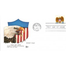 #2431 Eagle and Shield Gillcraft FDC