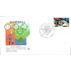 #2619 Olympic Baseball Gillcraft FDC