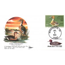 #RW53 Fulvous Whistling Duck Gillcraft FDC