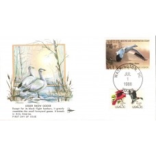 #RW55 Snow Goose Gillcraft FDC