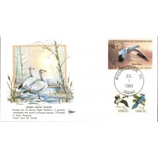 #RW55 Snow Goose Gillcraft FDC