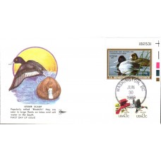 #RW56 Lesser Scaup Plate Gillcraft FDC 