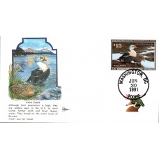 #RW58 King Eiders Gillcraft FDC