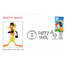 #3306 Daffy Duck Ginsburg FDC