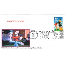 #3306 Daffy Duck Ginsburg FDC