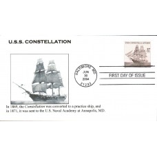 #3869 USS Constellation Ginsburg FDC