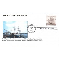 #3869 USS Constellation Ginsburg FDC