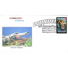 #4033 American Alligator Ginsburg FDC