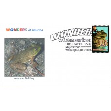 #4055 American Bullfrog Ginsburg FDC