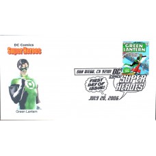 #4084l Green Lantern Ginsburg FDC