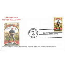 #4341 Take Me Out to the Ballgame Ginsburg FDC