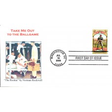 #4341 Take Me Out to the Ballgame Ginsburg FDC