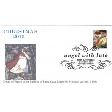 #4477 Angel With Lute Ginsburg FDC