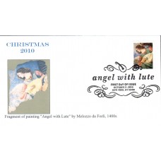 #4477 Angel With Lute Ginsburg FDC