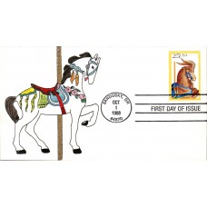 #2393 Carousel Goat GJM FDC