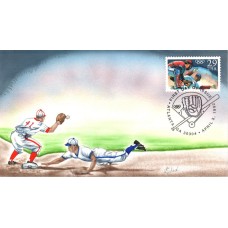 #2619 Olympic Baseball Glad FDC