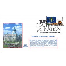 #4290 FOON: Indiana Flag Glen FDC