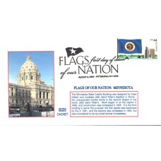 #4299 FOON: Minnesota Flag Glen FDC