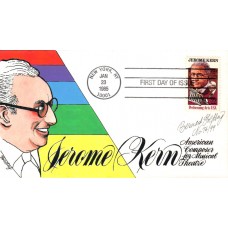 #2110 Jerome Kern Goldberg FDC