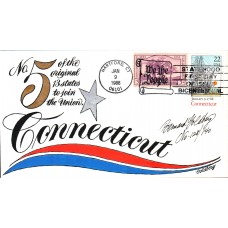 #2340 Connecticut Statehood Combo Goldberg FDC