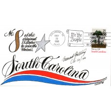 #2341 Massachusetts Statehood Goldberg FDC