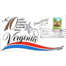 #2345 Virginia Statehood Goldberg FDC