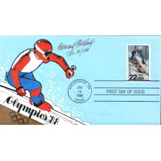 #2369 Winter Olympics Goldberg FDC