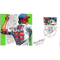 #2619 Olympic Baseball Goldberg FDC