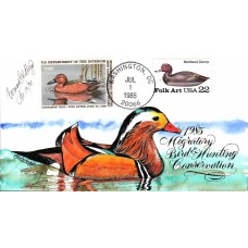 #RW52 Cinnamon Teal Goldberg FDC