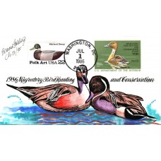 #RW53 Fulvous Whistling Duck Goldberg FDC