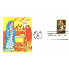 #2026 Madonna and Child Doris Gold FDC