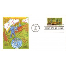 #2037 Civilian Conservation Corps Doris Gold FDC