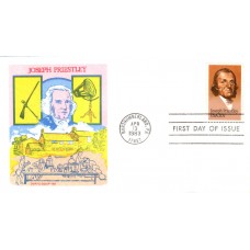 #2038 Joseph Priestley Doris Gold FDC