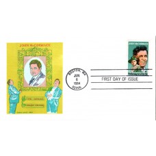 #2090 John McCormack Doris Gold FDC