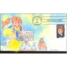 #3523 Lucille Ball Doris Gold FDC