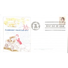 #1822 Dolley Madison Graebner FDC