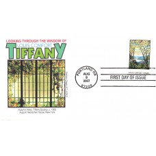 #4165 Louis Comfort Tiffany Graebner FDC