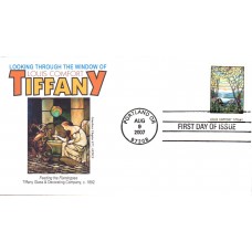 #4165 Louis Comfort Tiffany Graebner FDC