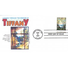 #4165 Louis Comfort Tiffany Graebner FDC