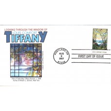 #4165 Louis Comfort Tiffany Graebner FDC