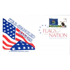 #4295 FOON: Maine Flag Graebner FDC