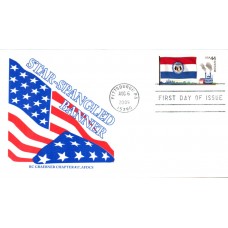 #4301 FOON: Missouri Flag Graebner FDC