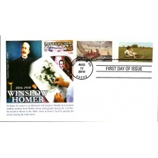 #4473 Winslow Homer Combo Graebner FDC