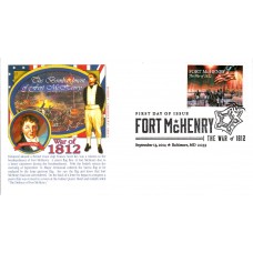 #4921 The War of 1812 - Fort McHenry Graebner FDC