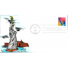 #2599 Statue of Liberty RJG FDC