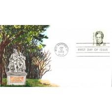 #1861 Thomas H. Gallaudet Ham FDC