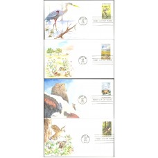 #1921-24 Wildlife Habitats Ham FDC Set