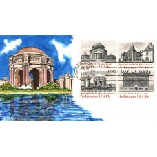 #1928-31 American Architecture Ham FDC